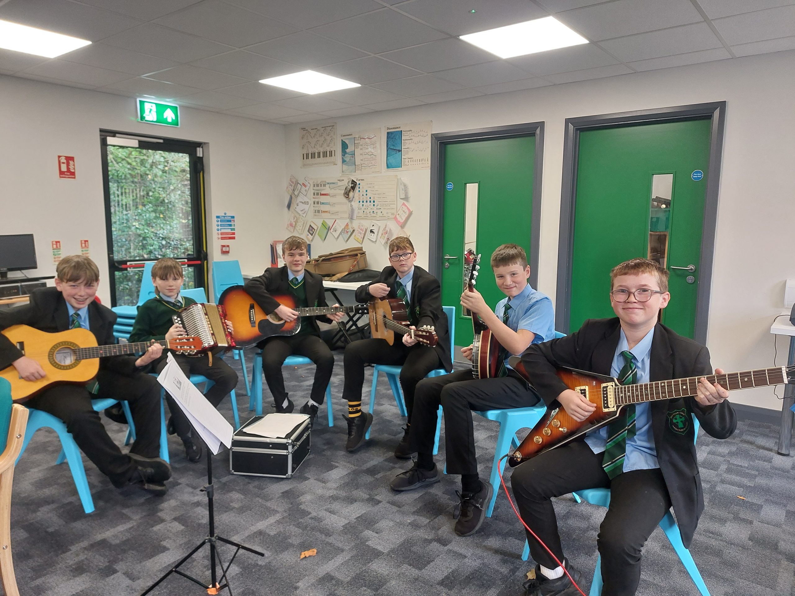 Electric guitars for Northern Ireland Music For All